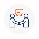 Client communication and collaboration for project coordination and support