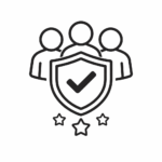 Work culture and compliance illustration representing accountability and ethical standards