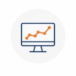 Work transparency showing project progress tracking and reporting system