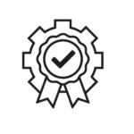 Quality assurance illustration representing precision and high standards in work