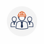 Experienced engineering team and workforce collaboration in projects