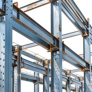 AISC certified steel detailing drawings and fabrication plans for structural steel projects